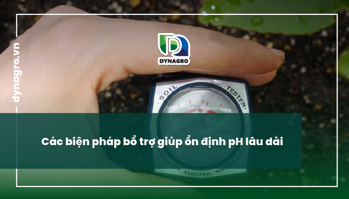 duy trì độ pH