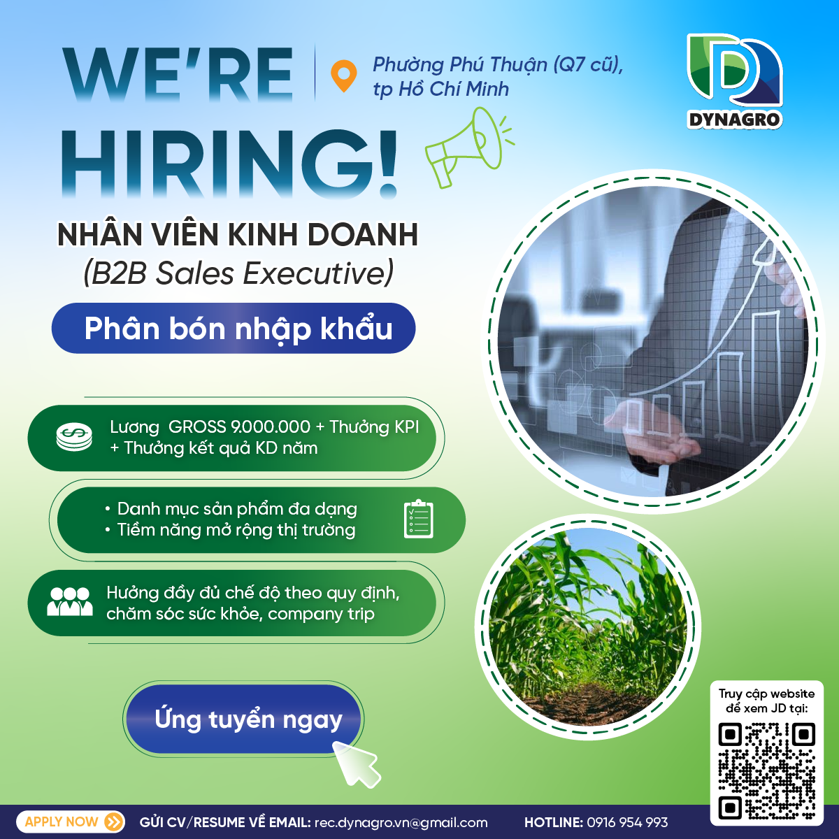 TUYỂN DỤNG DYNAGRO